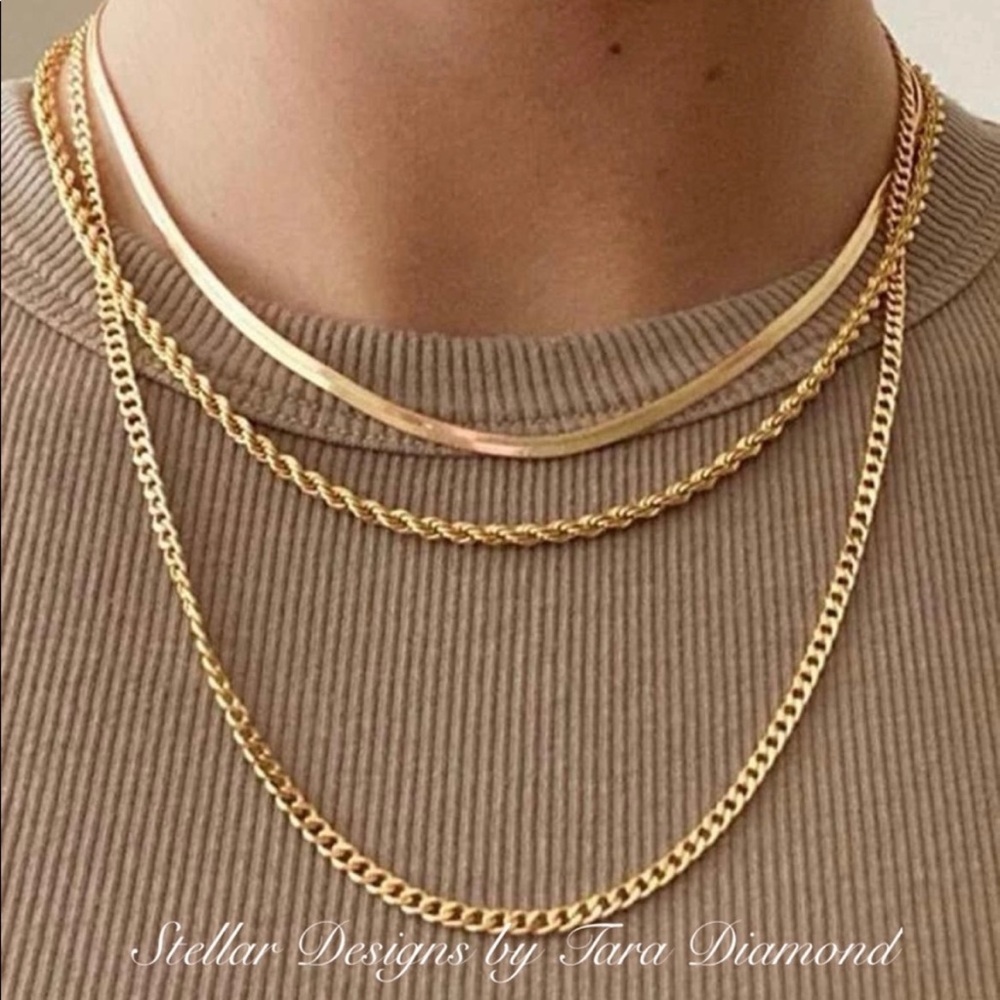 Stellar layering necklace🌙